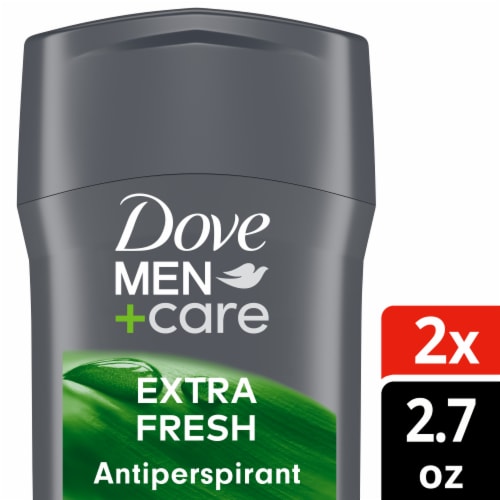 Dove Men+Care Extra Fresh Antiperspirant Deodorant Perspective: left