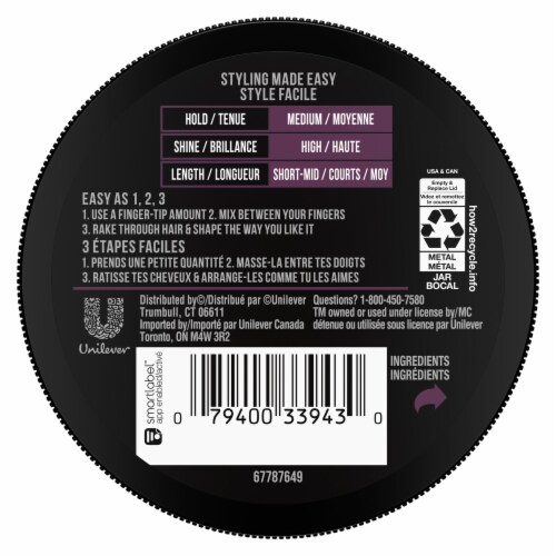 AXE Styling Classic Clean Cut Look Pomade Perspective: left