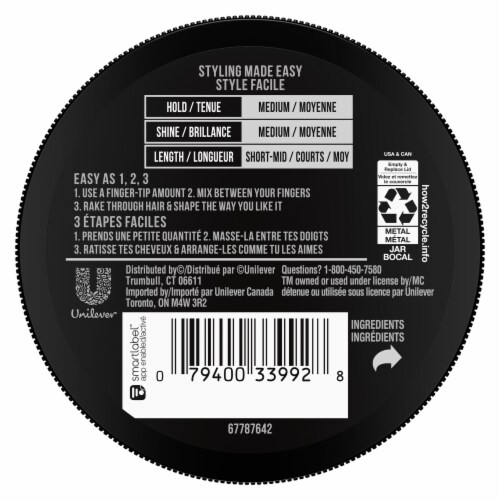 AXE Styling Softening Control Hair Mens Pomade Forming Cream Perspective: left