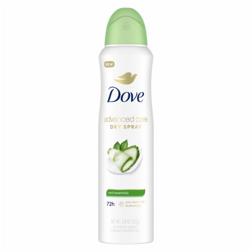 Dove Advanced Care Women's Antiperspirant Deodorant Dry Spray Cool Essentials Perspective: left