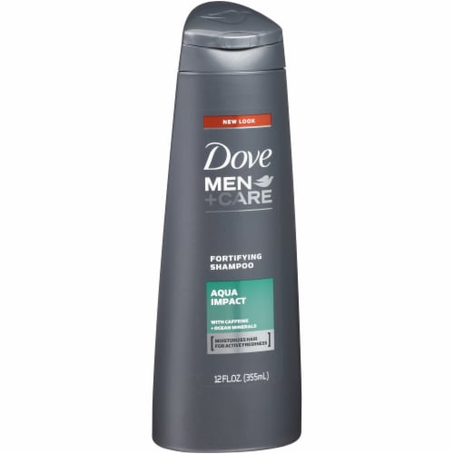 Dove Men+Care Aqua Impact Shampoo Perspective: left