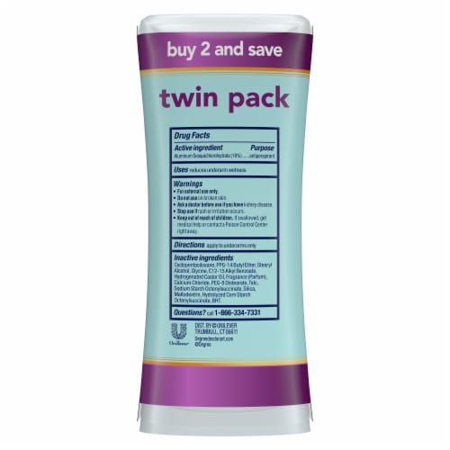 Degree Advanced Sexy Intrigue Antiperspirant Deodorant Perspective: left