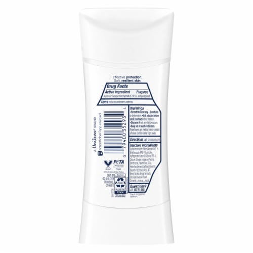 Dove Advanced Care Women's Antiperspirant Deodorant Stick Beauty Finish Perspective: left