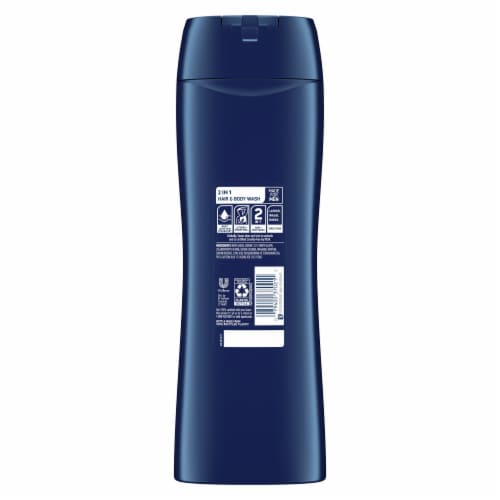 Suave Men Hair Face and Body Wash 3 in 1 Mens Body Wash Perspective: left