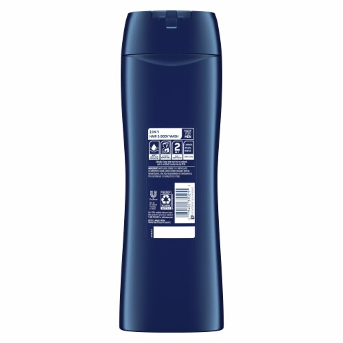 Suave Men Hair Face and Body Wash 3 in 1 Mens Body Wash Perspective: left