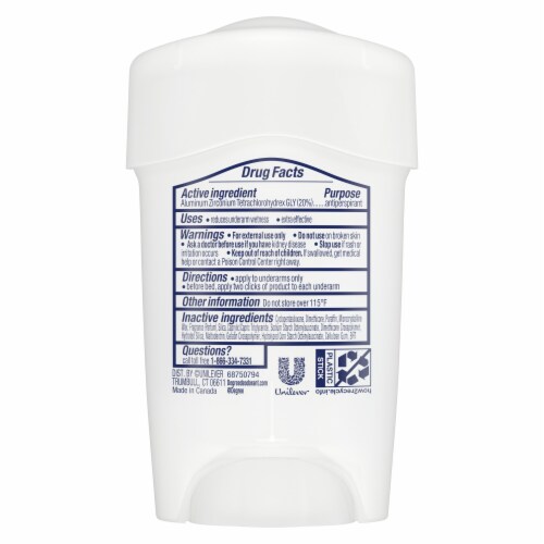 Degree Clinical Protection Shower Clean Antiperspirant Deodorant Perspective: left