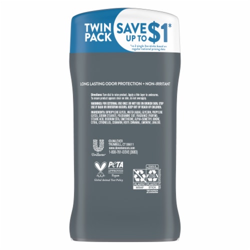 Dove Men+Care Deodorant Stick For Men Extra Fresh Perspective: left