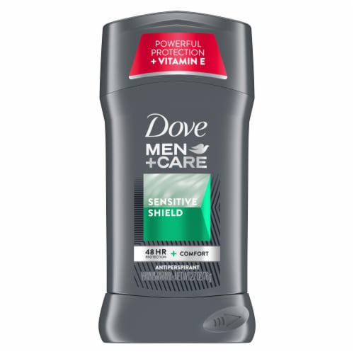 Dove Men+Care Sensitive Shield Antiperspirant Deodorant Perspective: left