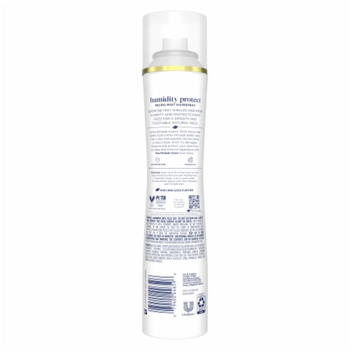 Dove Protect Micro-Mist Flexible Hold Styling Hairspray Perspective: left