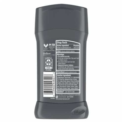 Dove Men+Care Stain Defense Cool Antiperspirant Deodorant Perspective: left