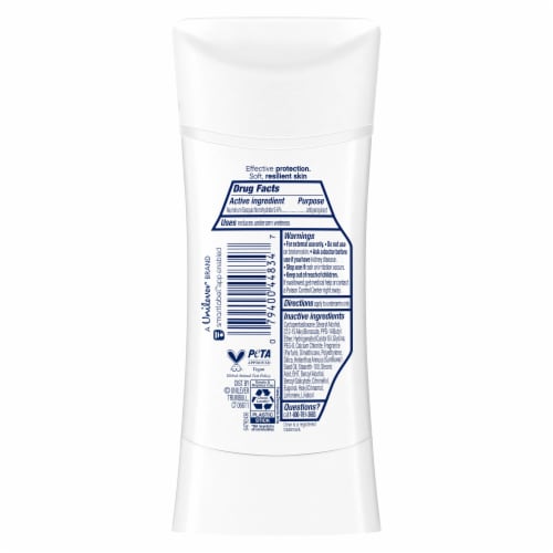 Dove Advanced Care Women's Antiperspirant Deodorant Stick Sheer Cool Perspective: left