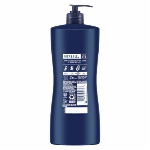 Suave Men Thick & Full Two in One Shampoo and Conditioner Perspective: left