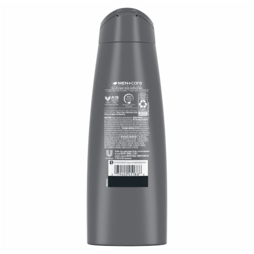 Dove Men+Care Charcoal + Clay Shampoo Perspective: left