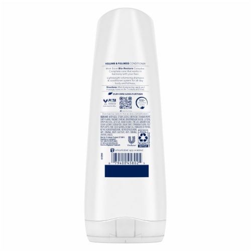 Dove Ultra Care Volume & Fullness Conditioner Perspective: left