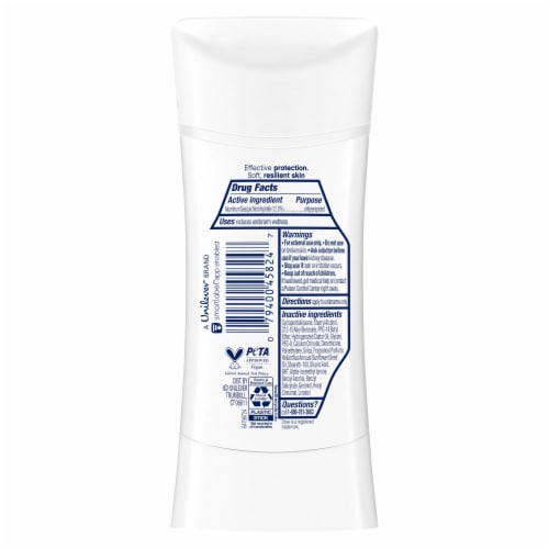 Dove Advanced Care Women's Antiperspirant Deodorant Stick Apple & White Tea Perspective: left