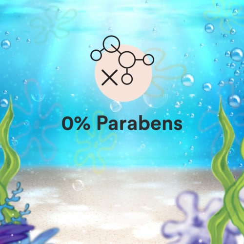 Suave Kids SpongeBob SquarePants Nickelodeon Jellyfish Blast Shampoo and Body Wash Perspective: left