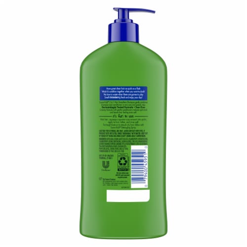 Suave Kids Strawberry Smoothers 2 in 1 Shampoo Conditioner Perspective: left