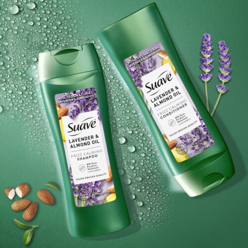 Suave® Lavender & Almond Oil Moisturizing Conditioner Perspective: left