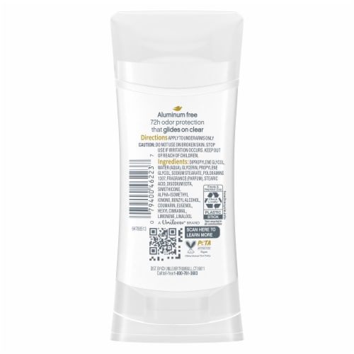 Dove 0% Aluminum Women's Deodorant Spray Coconut & Pink Jasmine Aluminium-Free Perspective: left