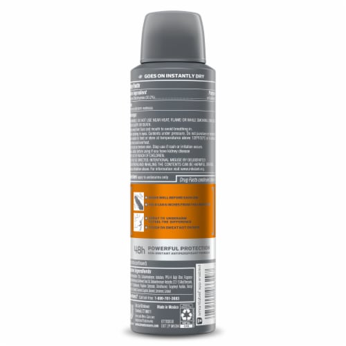 Dove Men+Care SportCare Comfort Dry Spray Antiperspirant Deodorant Perspective: left