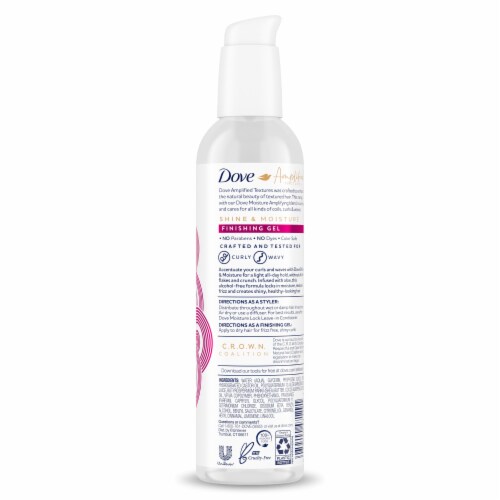 Dove with Aloe Amplified Textures Finishing Gel Perspective: left