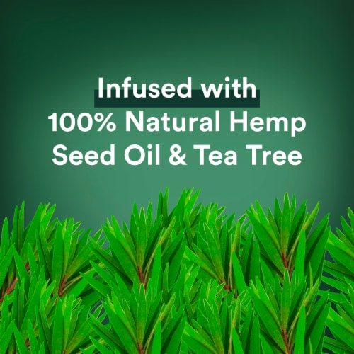 Suave Tea Tree & Hemp Seed Oil Revitalizing Conditioner Perspective: left