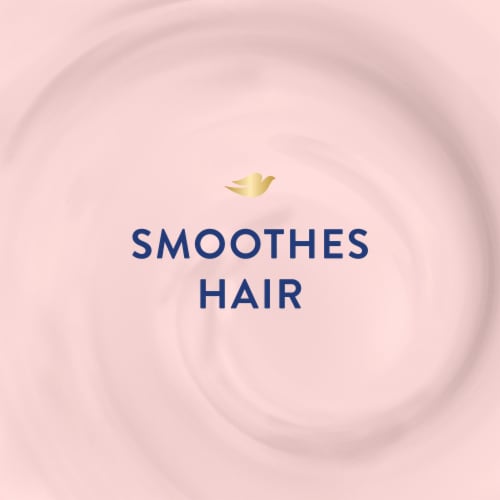 Dove Smooths Pink Clay Mineral Hair Mask Perspective: left