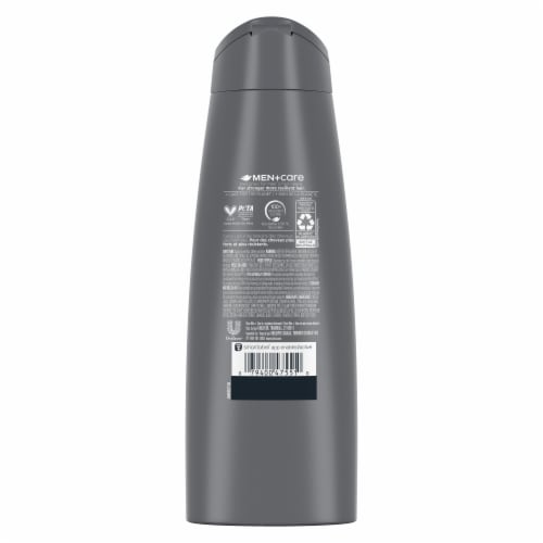 Dove Men+Care Eucalyptus & Birch Shampoo & Conditioner Perspective: left
