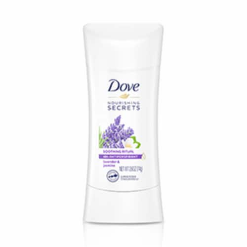 Dove Nourishing Secrets Waterlily & Sakura Blossom Antiperspirant Deodorant Stick Perspective: left