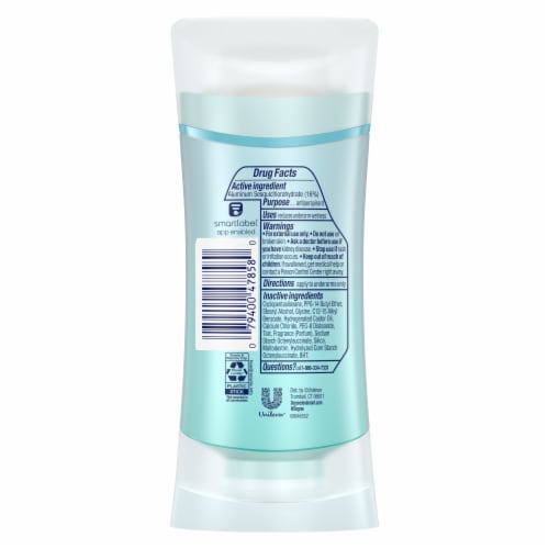 Degree Advanced Apple & Gardenia Antiperspirant Deodorant Perspective: left