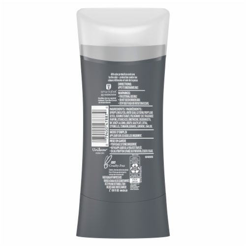 Dove Men+Care Aluminum-Free 48-Hour Protection Lime & Sage Deodorant Stick Perspective: left