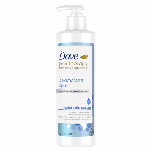 Dove Hair Therapy Hydration Spa Conditioner Perspective: left