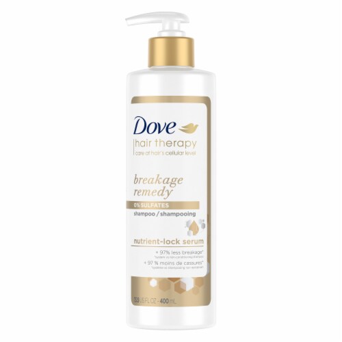 Dove Hair Therapy Shampoo Breakage Remedy Perspective: left