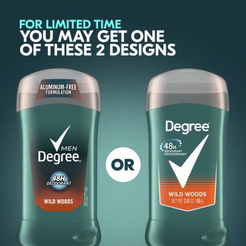 Degree® Men Wild Woods Deodorant Stick Perspective: left