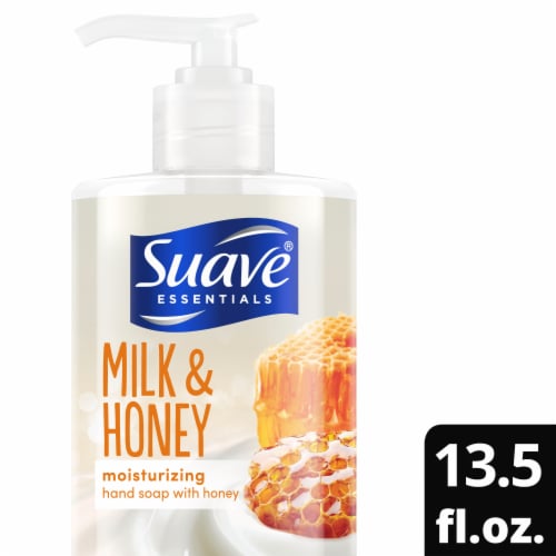 Suave Milk and Honey Hand Soap Perspective: left