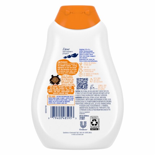 Dove Kids Care Hair Love Styling Curl Cream Perspective: left