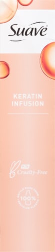 Suave® Keratin Infusion Frizz Control Shampp+Conditioner Perspective: left