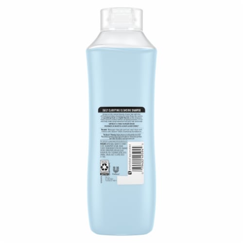 Suave Essentials Daily Clarifying Cleansing Shampoo Perspective: left