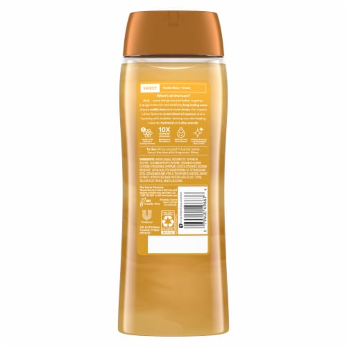 Suave Essentials Milk & Honey Gentle Body Wash Perspective: left