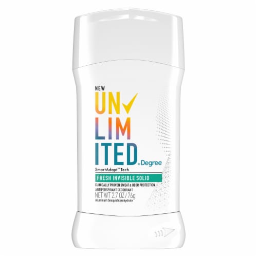 Degree Unlimited Fresh Antiperspirant Deodorant, 2.7 oz - Kroger