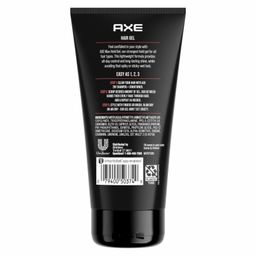 AXE Maximum Hold Gel Styling Aid Perspective: left