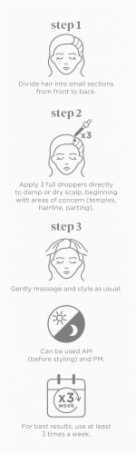 Dove Scalp & Hair Therapy Scalp Serum Perspective: left