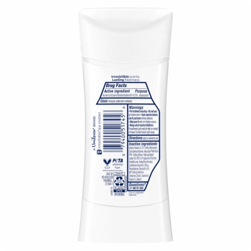 Dove Limited Edition Holiday Treats Antiperspirant Deodorant Sugar Cookie Sprinkle 2.6 Oz Perspective: left