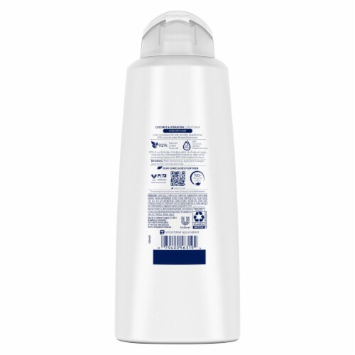 Dove Ultra Care Coconut & Hydration Conditioner Perspective: left
