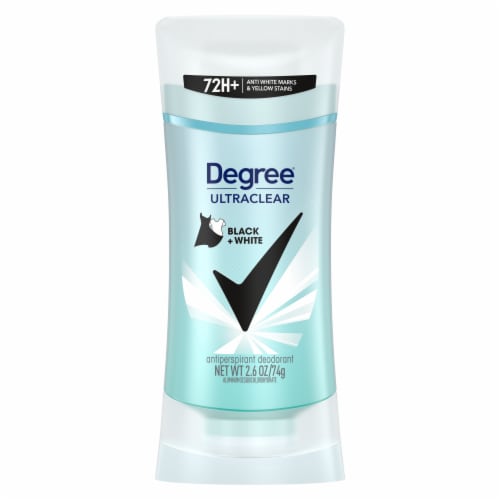 Degree UltraClear Black+White Antiperspirant Deodorant Perspective: left