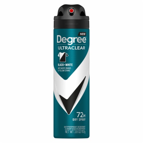 Degree UltraClear Men's Antiperspirant Deodorant Dry Spray Perspective: left