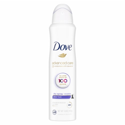 Dove Advanced Care Invisible Sheer Fresh Dry Spray Antiperspirant Deodorant, 3.8 oz Smith’s