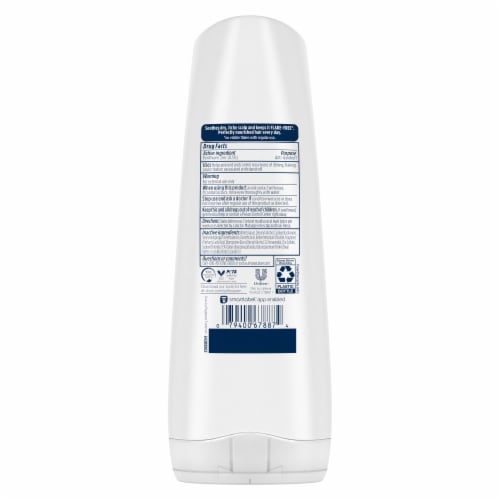 Dove Conditioner, DermaCare Scalp Anti-Dandruff for Itchy Scalp with Pyrithione Zinc Perspective: left