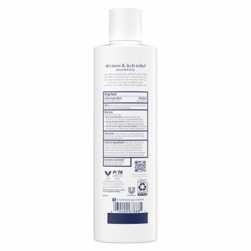 Dove Shampoo, DermaCare Scalp Anti-Dandruff for Itchy Scalp with Pyrithione Zinc Perspective: left