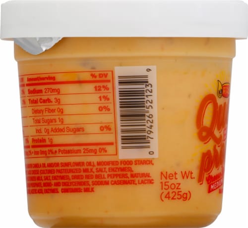 Ricos® Queso Pronto™ Medium Cheese Dip & Spread Perspective: left